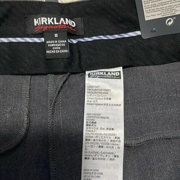 NWT- Kirkland Signature- 8. 27” Inseam Ankle Pant - Picture 7 of 7